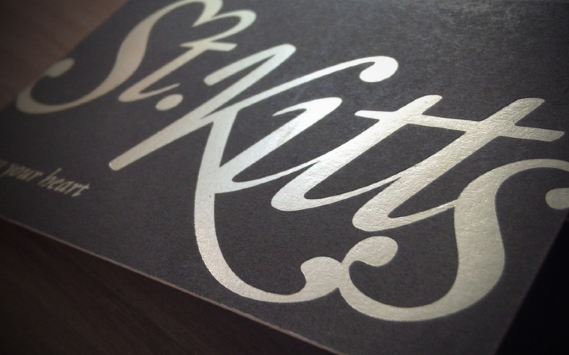 St. Kitts business card